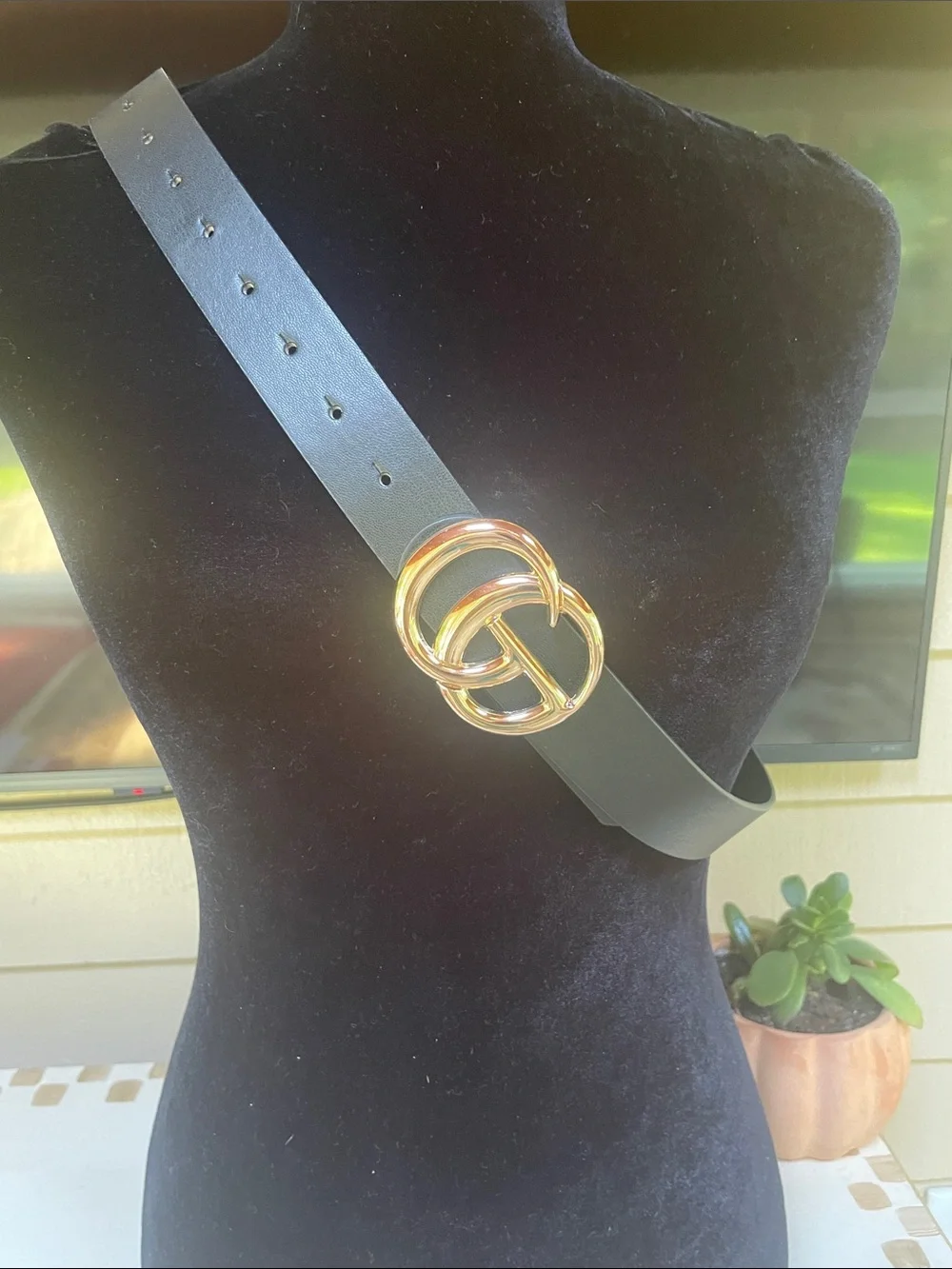 New Inspired Faux Leather Belt